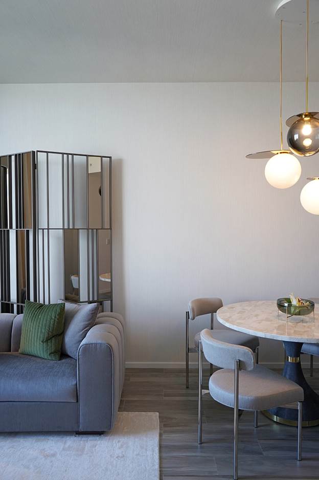 sls lux brickell condo - дизайн интерьера