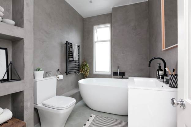 текстурированные стены от clare elise interiors 